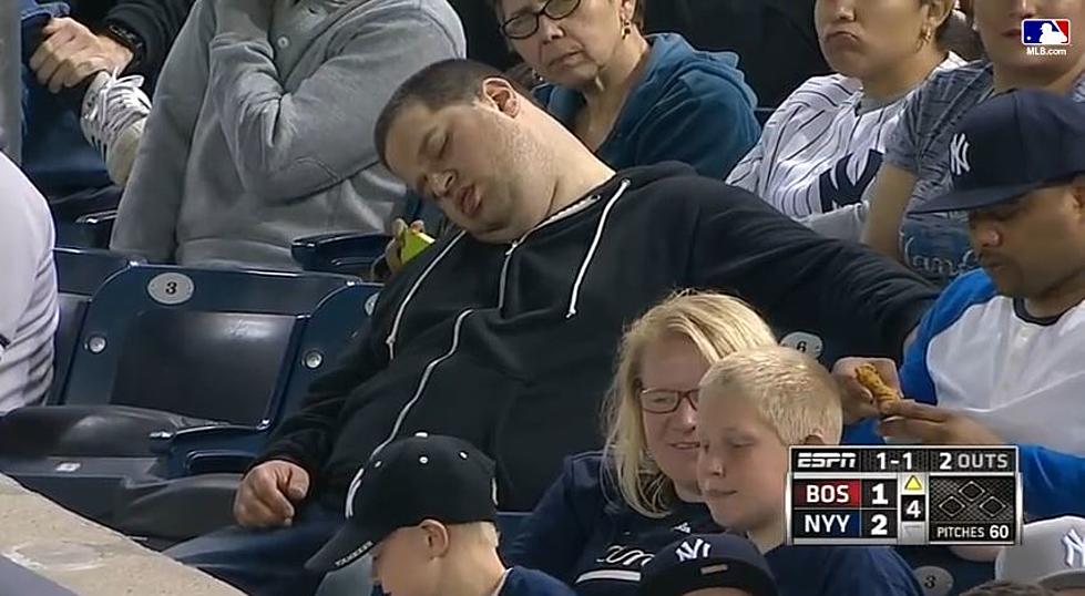 Fan Who Fell Asleep During a Yankees Game is Suing for 10 Million Dollars [VIDEO]