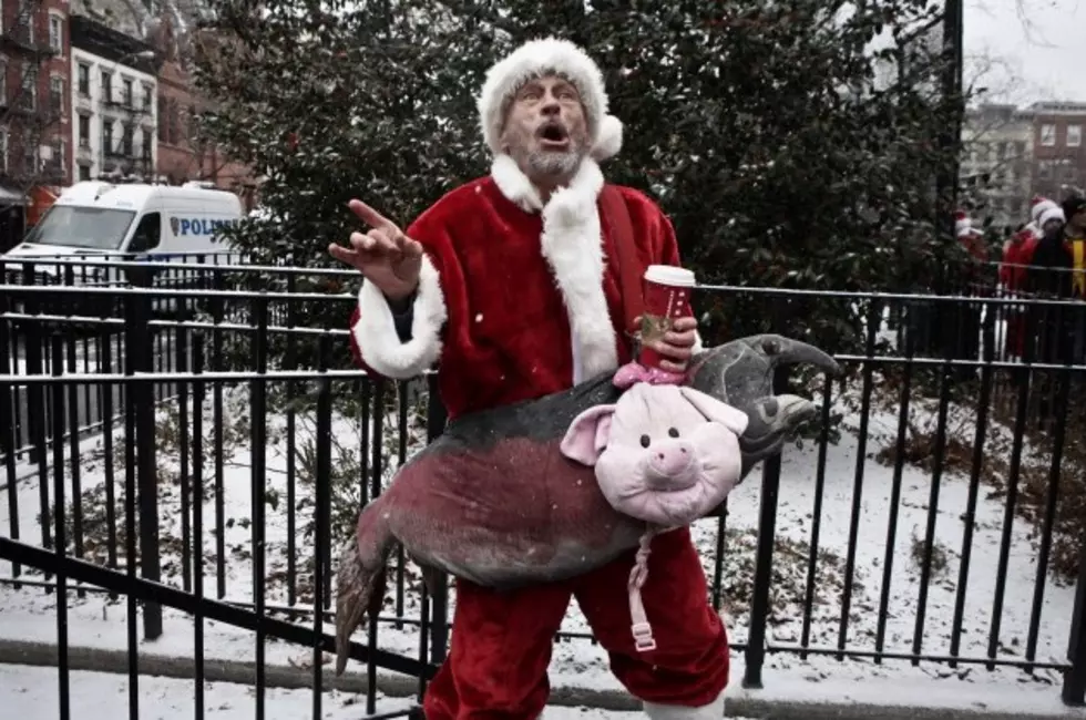 Drunk Zombie Santa Ruins Two Holidays