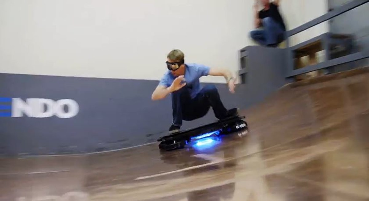 Tony Hawk Rides a Real Hover Board This Time [VIDEO]