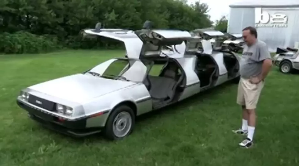 Guy Turns DeLoreans Into Monster Truck, Limo and Hover Boat [VIDEO]