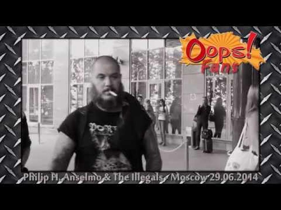 Drunk Phil Anselmo Meets Fans in Moscow [VIDEO]