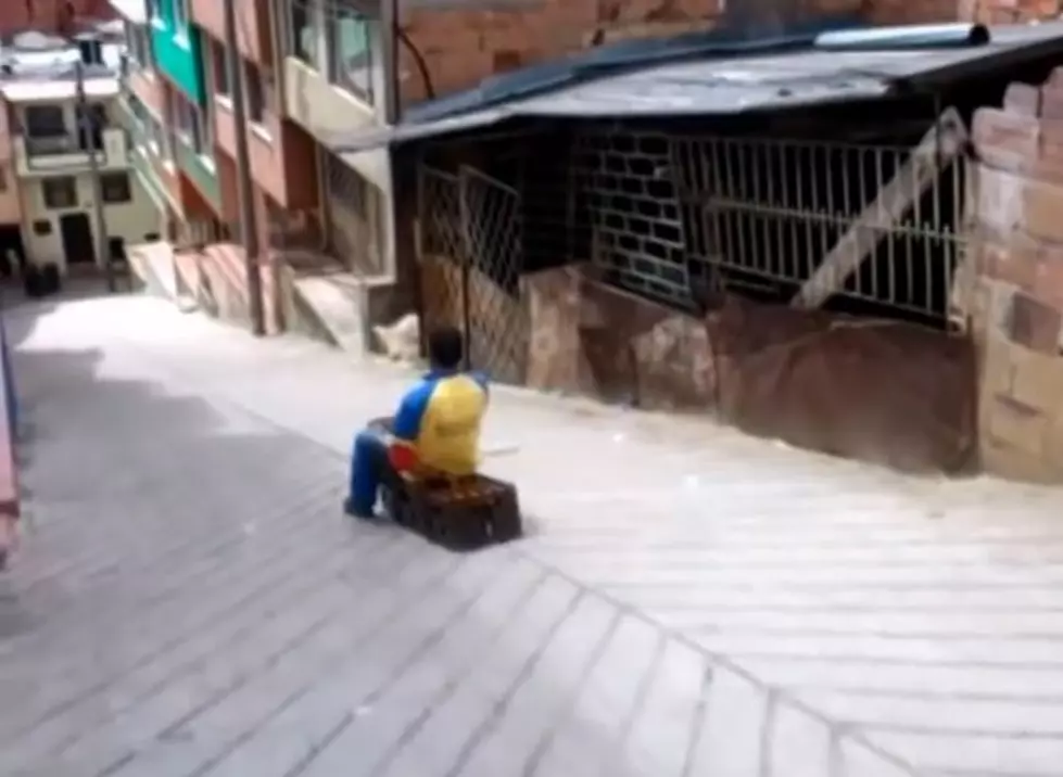Beer Crate Sledding Needs to Be in the Next Olympics [VIDEO]