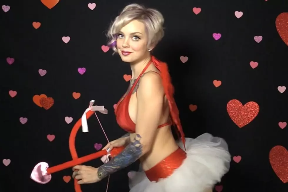 Boob Twerking Babe Returns With Valentine’s Day Video