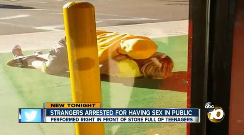 Two Strangers Arrested for Having Sex in Public in the Middle of the Day [VIDEO]