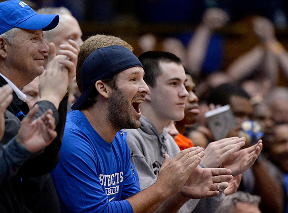 Tony Romo Makes Bet With Duke Freshman on National Championship