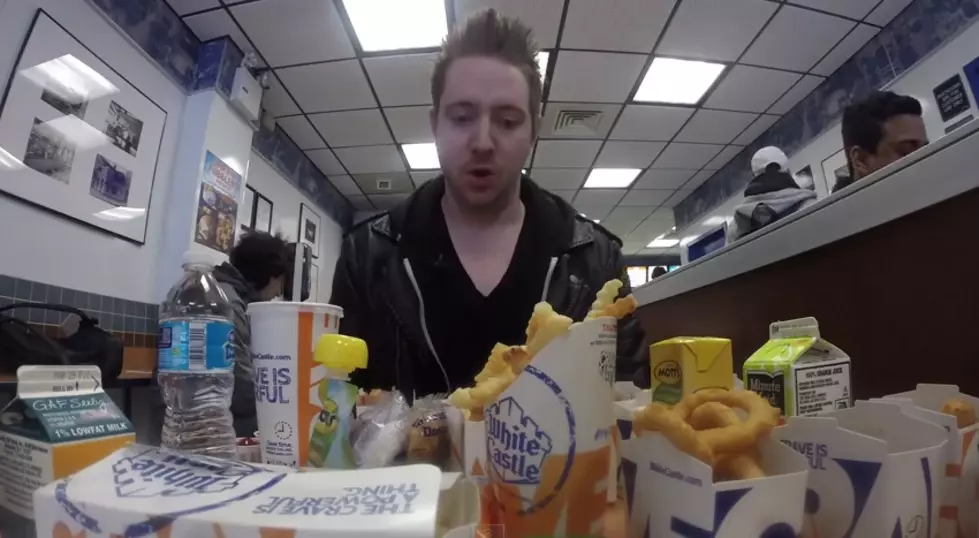 Guy Eats Everything on the Entire White Castle Menu [VIDEO]