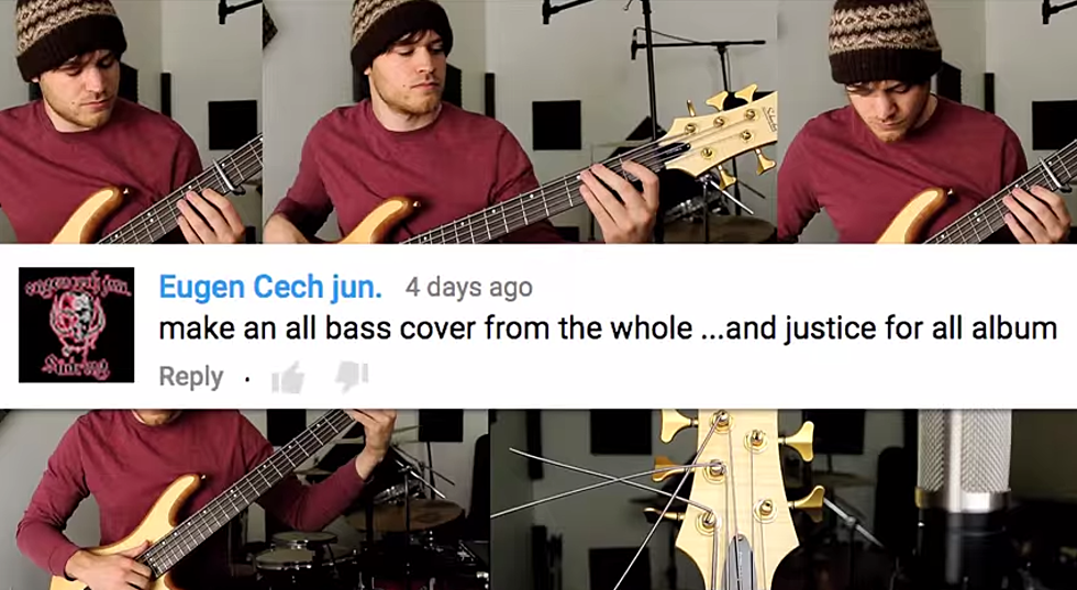 Listen to Just the Bass Parts to Metallica’s ‘…And Justice For All’ Courtesy of Youtuber Rob Scallon