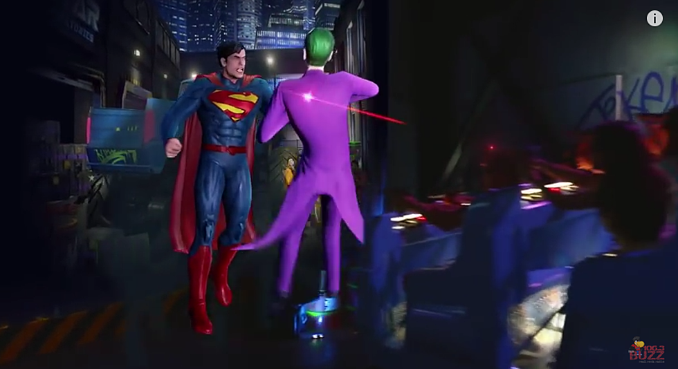 Eric the Intern Rides the Brand New Justice League: Battle for Metropolis 4D at Six Flags Over Texas [VIDEO]