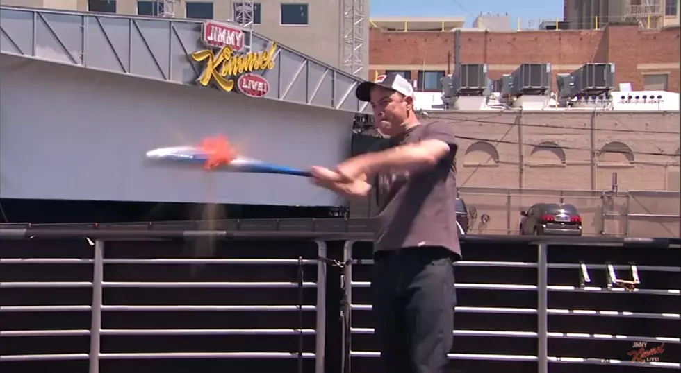 Jimmy Kimmel Challenges Kid Rock to Smash SMA [VIDEO]