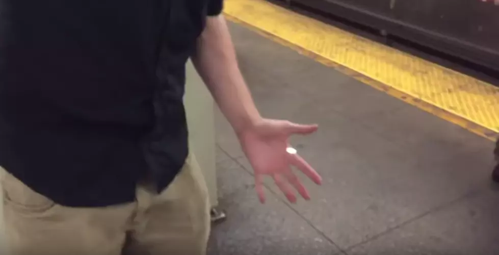 Blind Magician Makes Coin Levitate [VIDEO]