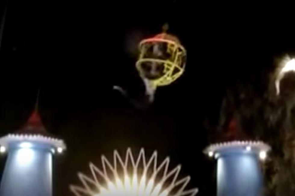 Bungee Cord Snaps in Midair in Terrifying Slingshot Ride Accident