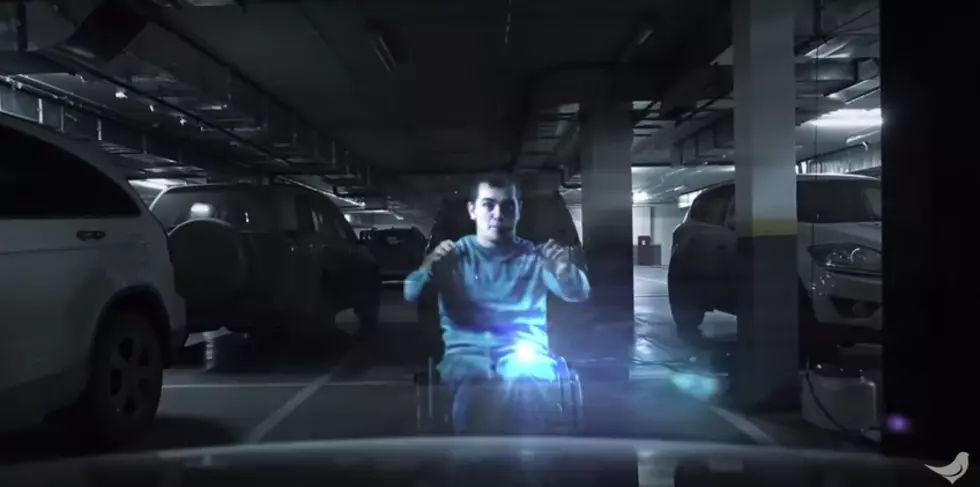Hologram of Disabled Person Pops Up If You Park in a Handicapped Spot Illegally [VIDEO]