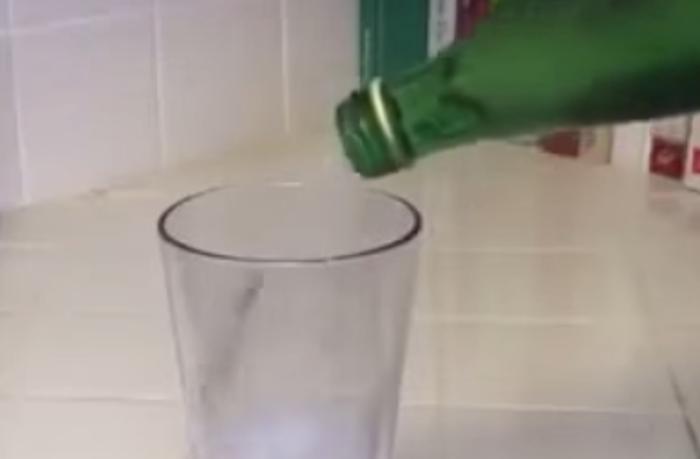 Video of Person Pouring Water Into a Glass is the WTF Moment of the Year
