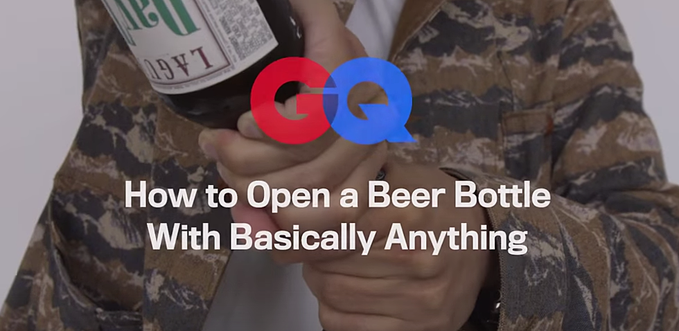 Here’s How to Open a Beer Bottle With Just About Anything