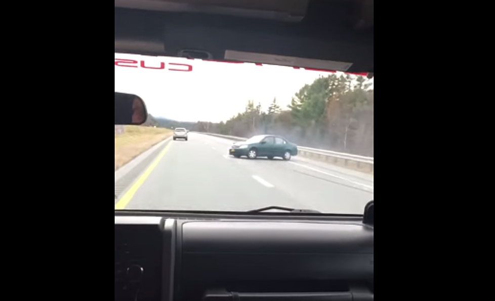 Douchebag Receives Instant Karma After Trying to Crash Multiple Cars [VIDEO]