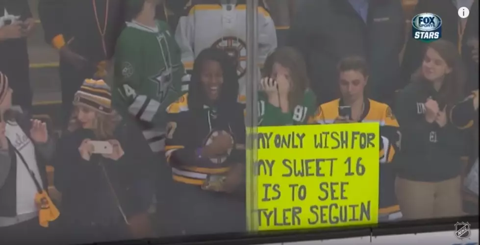 Dallas Stars Fan Gets to Meet Her Favorite Player on Her Birthday [VIDEO]