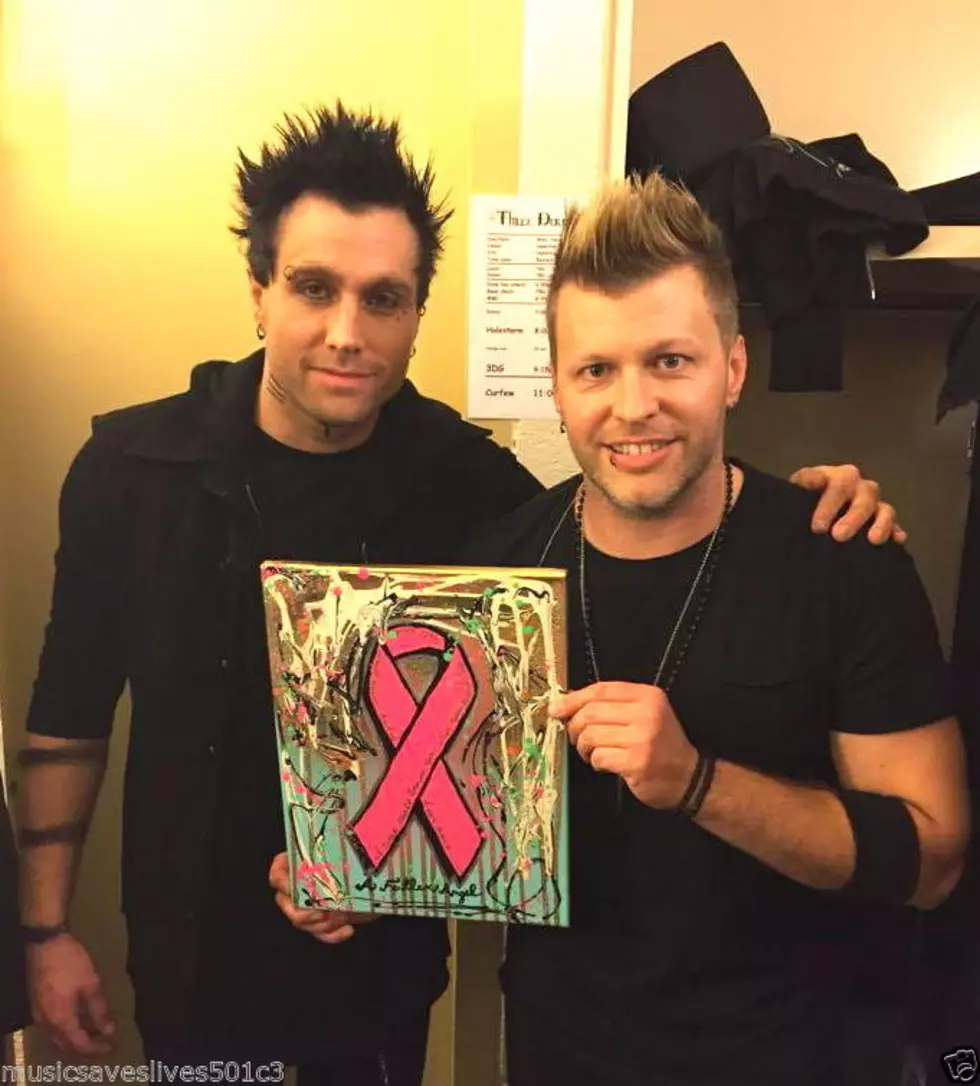 Three Days Grace Collaborate With Texas Artist To Raise Money for Cancer Research