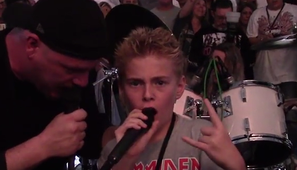 10-Year-Old Iron Maiden Fan Joins Nicko McBrain to Sing ‘Flight of Icarus’