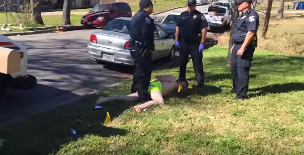 Naked Texas Man High on Something Eats Guy&#8217;s Mail [NSFW VIDEO]