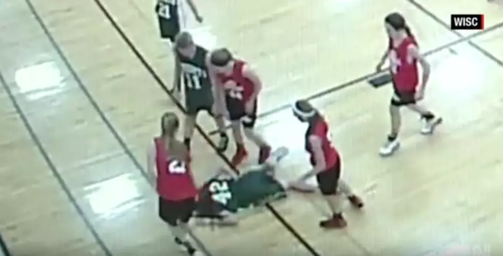 Teen Impaled During Basketball Game [VIDEO]