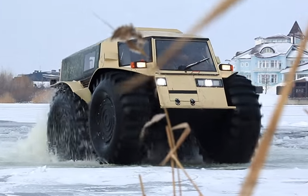 Check Out This Monstrous Russian Military Sherp ATV [VIDEO]