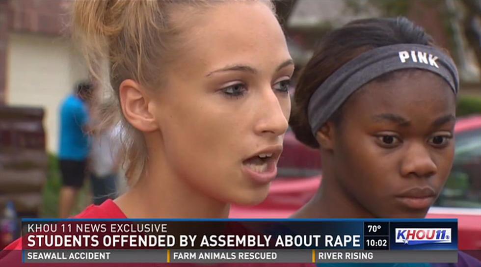 Texas School Assembly on Rape Goes Terribly Wrong