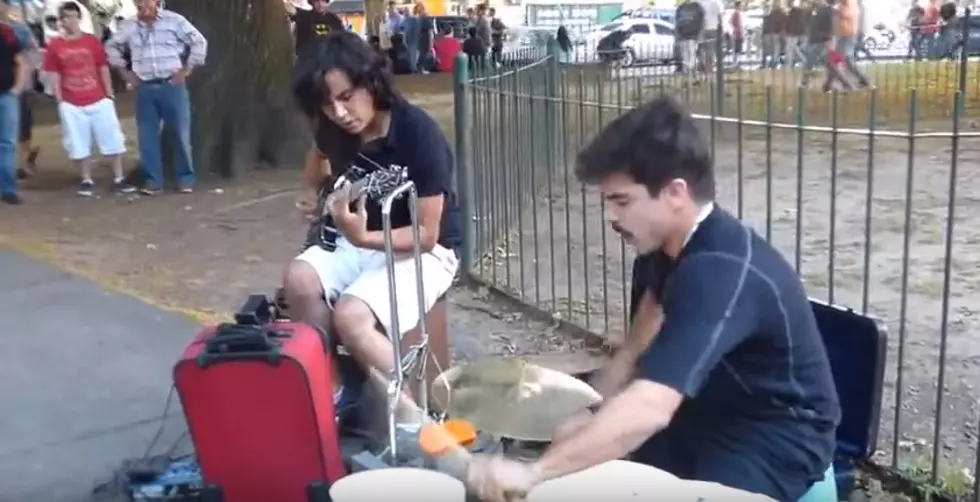 Street Musicians in Argentina Play Some Bad Ass Metal Music [VIDEO]