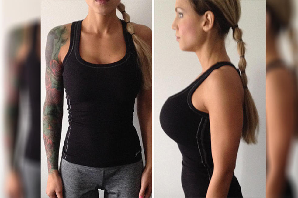 Gym Tells Woman Her Breasts Are Too Large for Tank Top