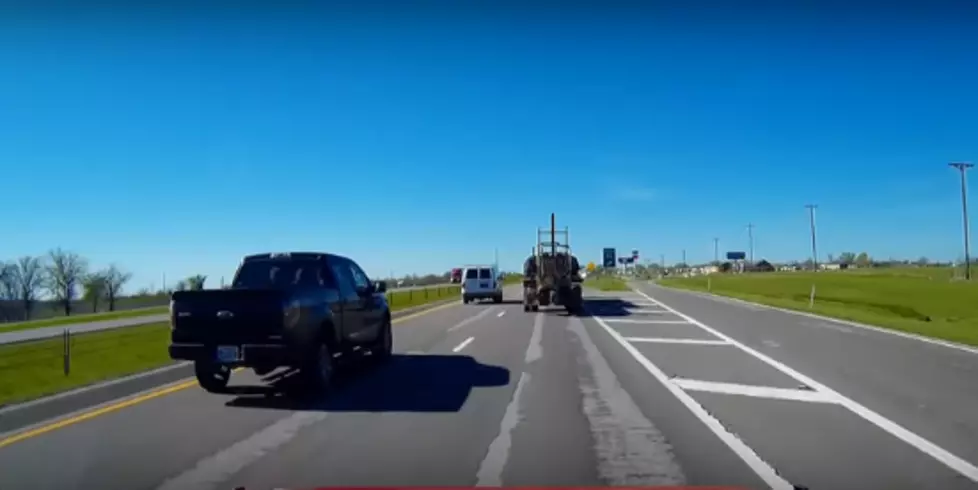 North Texas Man Has Creative Way to Clear Slow Left Lane Driver [VIDEO]