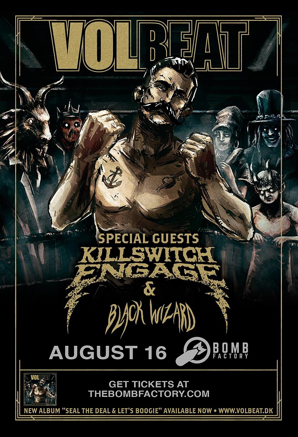 Volbeat&#8217;s 2016 North American Tour With Killswitch Engage Will Roll Through Dallas
