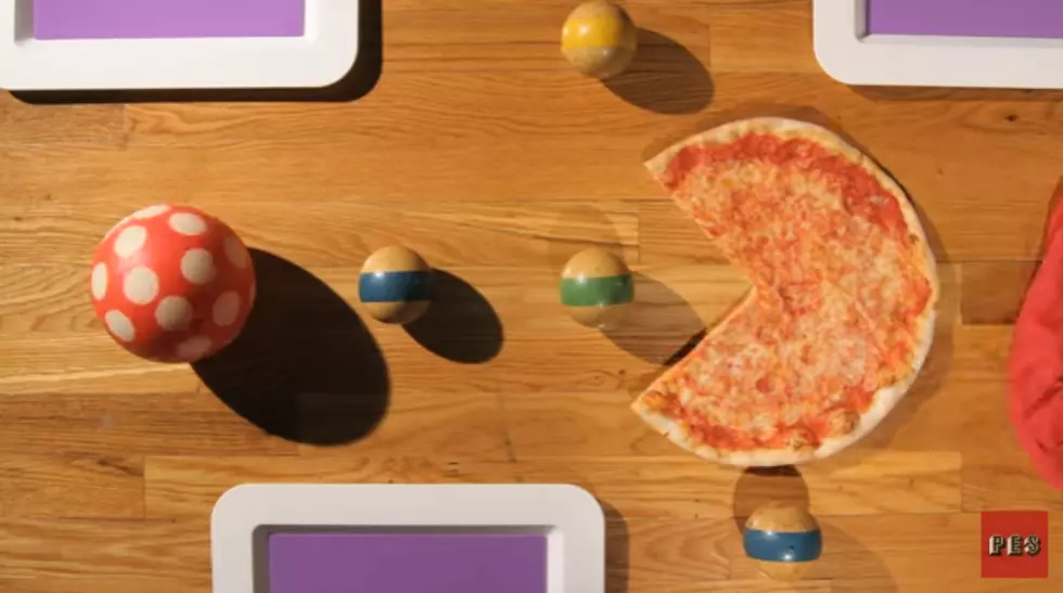 Everyday Items Used to Recreate Classic Video Games in Stop Motion Video
