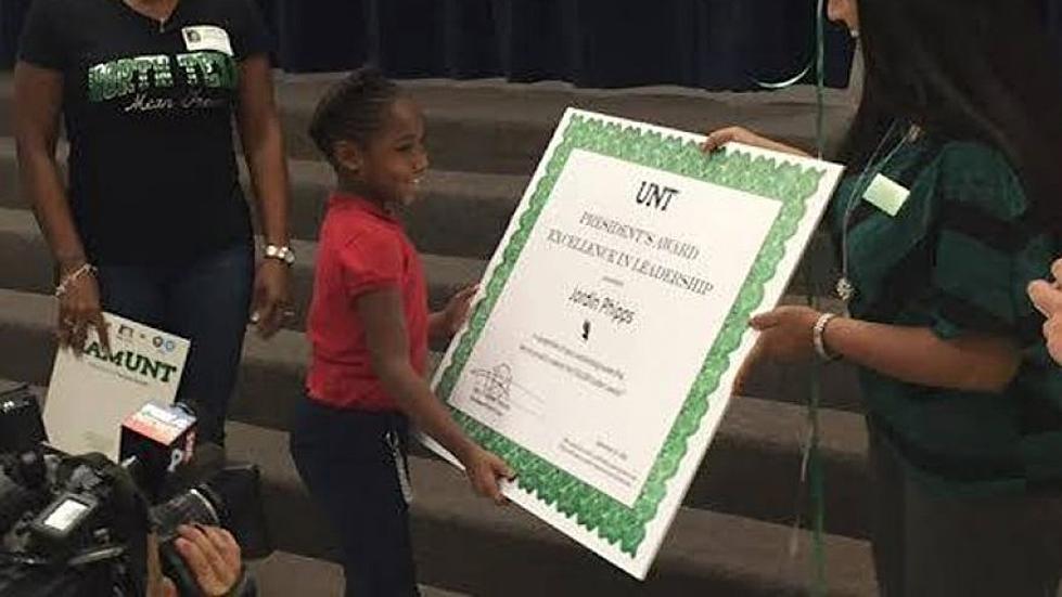 Eight-Year-Old Texas Girl Receives a Full Scholarship to the University of North Texas [VIDEO]