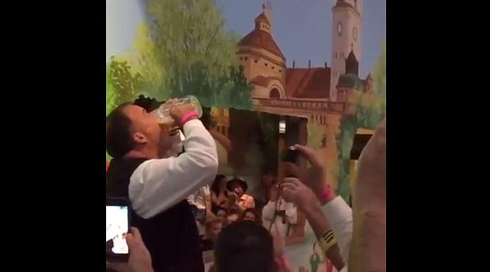 Watch This Total Badass Chug 3 Liters of Beer in 30 Seconds