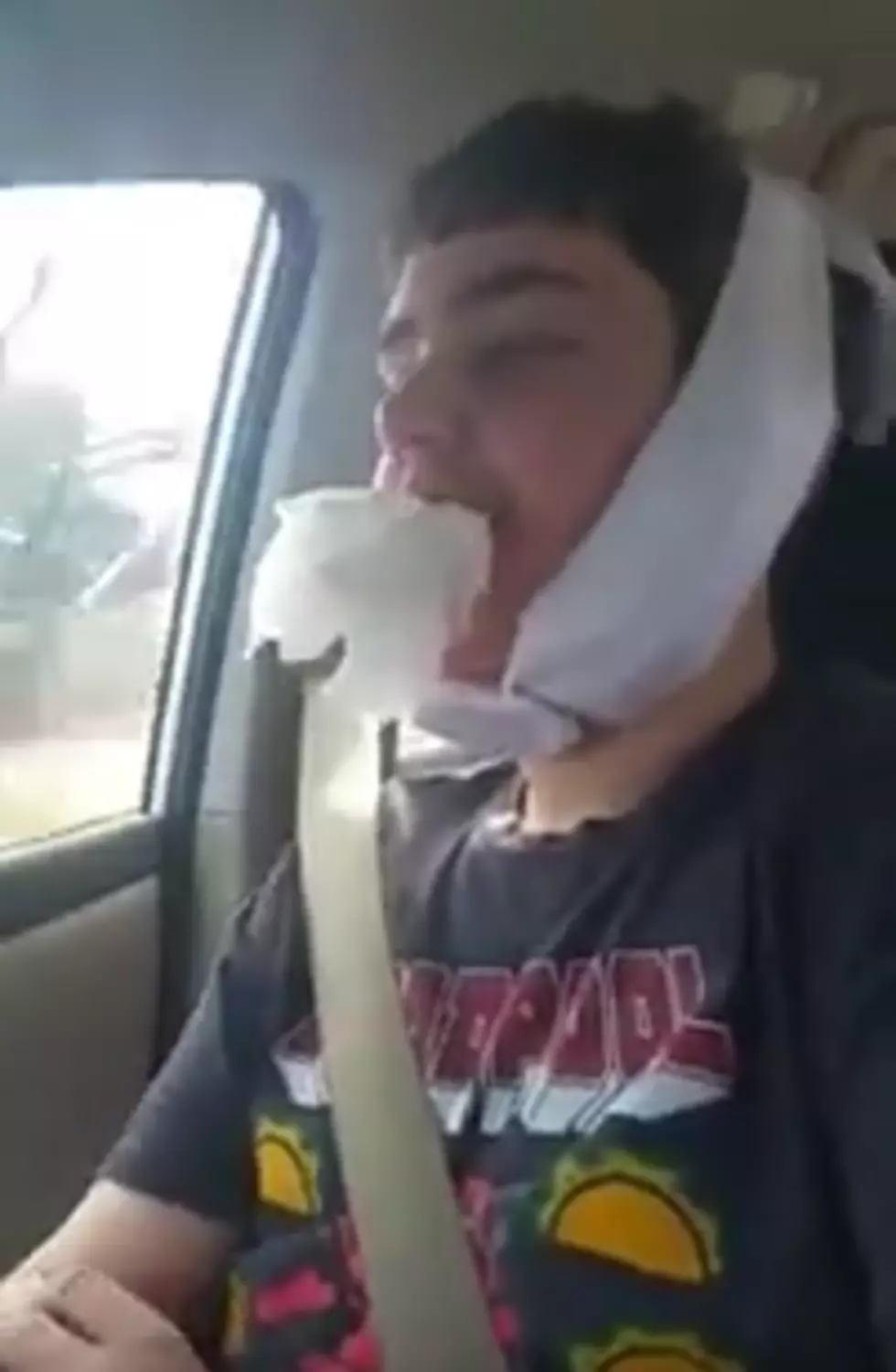 Wichita Falls Kid High On a Sedative From the Dentist Can’t Stop Cursing [VIDEO]