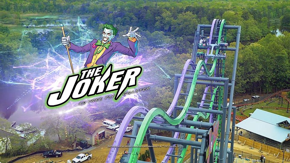 The Joker Free-Fly Coaster opens at Six Flags Over Texas 