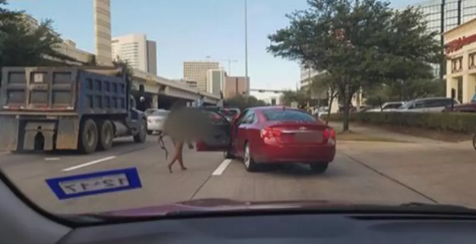 Texas Woman Caught on Camera Walking Naked in Middle of Street