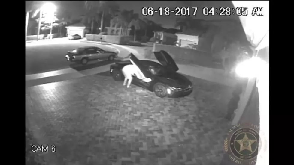 Watch This Burglar Get Tripped Up by His Own Pants