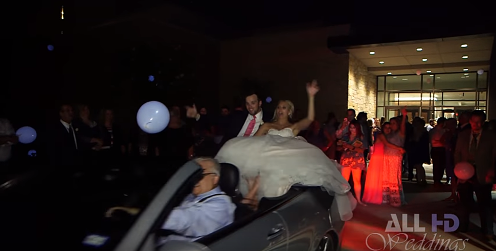 North Texas Newlyweds Fly Off Getaway Car After Wedding [VIDEO]