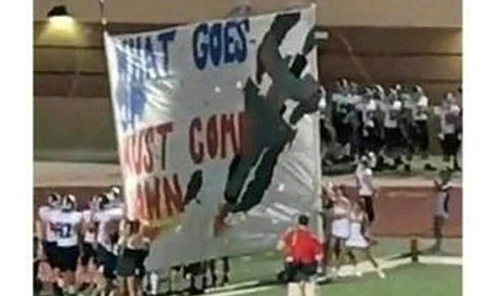 Texas High School Responds to Disrespectful Banner at Football Game
