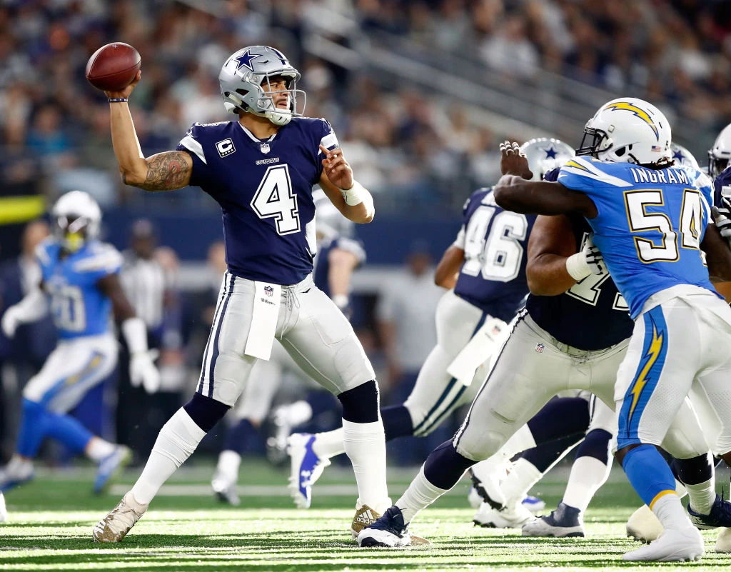 cowboys navy jersey white pants