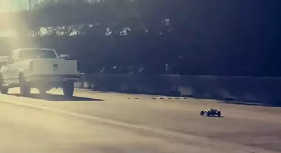 Who the Hell Was Driving an RC Car on a Busy Texas Highway? [VIDEO]