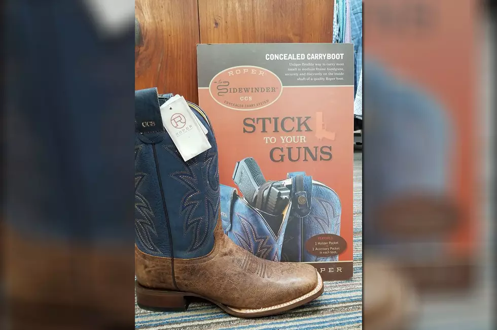 Wichita Falls Store Selling Concealed Carry Boots