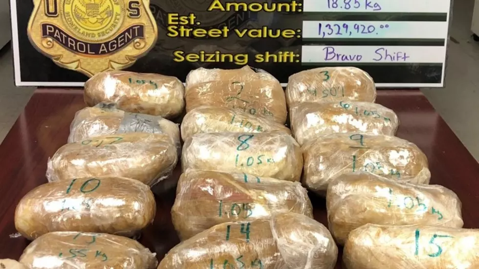 Over One Million Dollars Worth of Meth Seized at Texas Border
