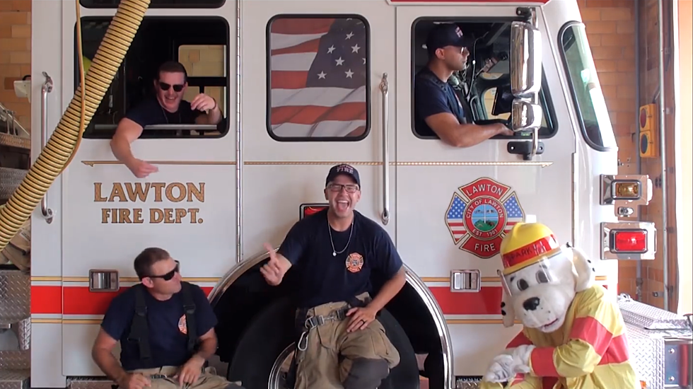 Lawton Fire Department Wants to Start a Boy Band for Their Lip-Sync Challenge