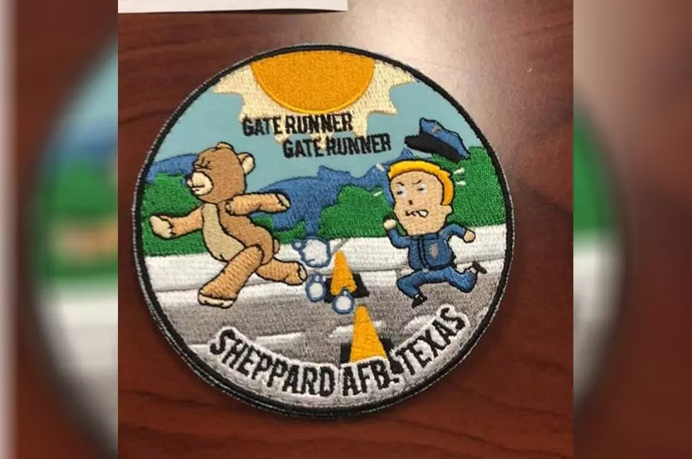 Infamous Sheppard AFB Gate-Running Teddy Bear Now Has Own Merchandise