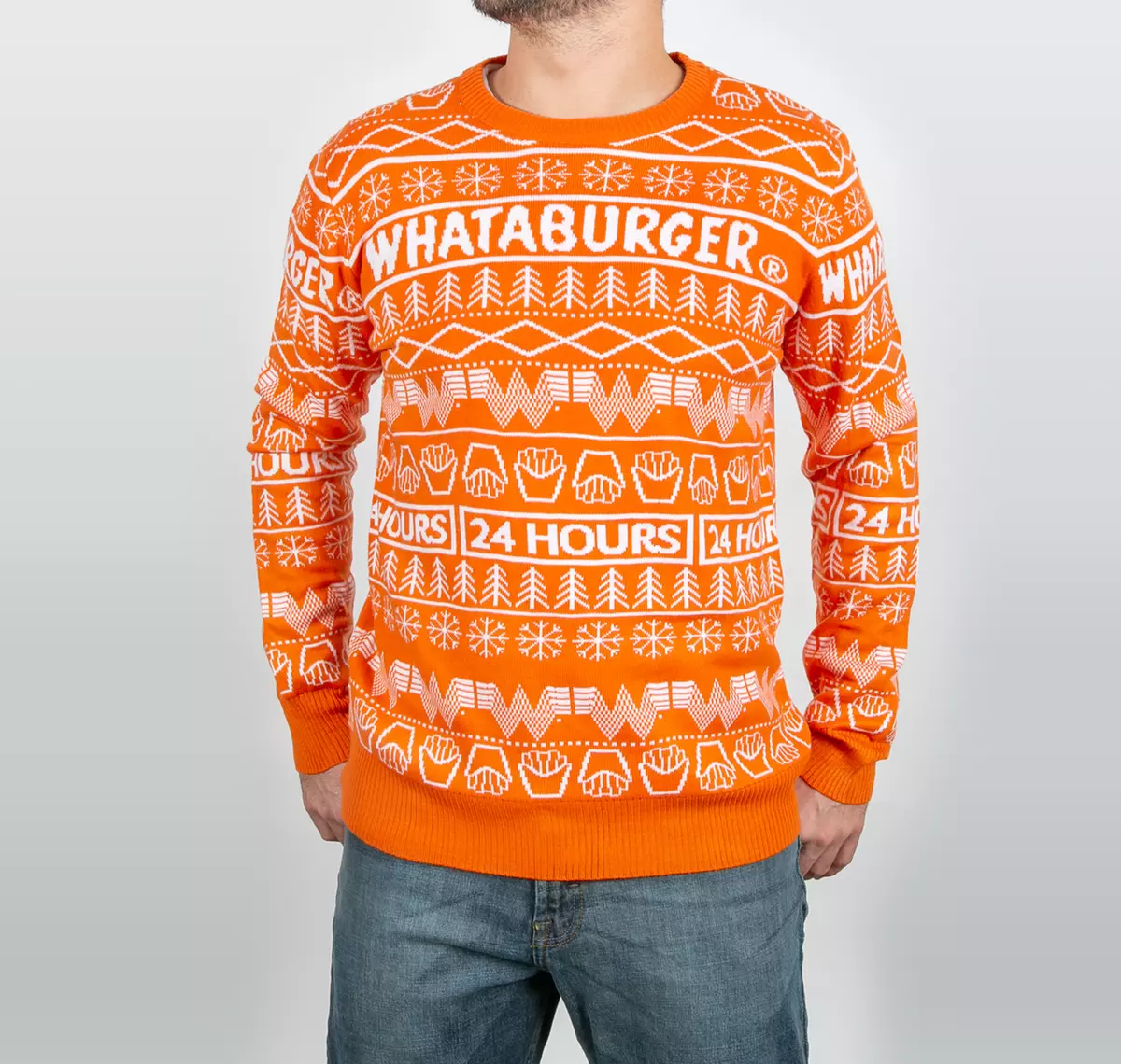 Whataburger Now Has an Ugly Christmas Sweater for Your Parties