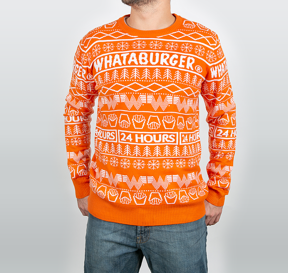 Whataburger Now Has an Ugly Christmas Sweater for Your Upcoming Parties