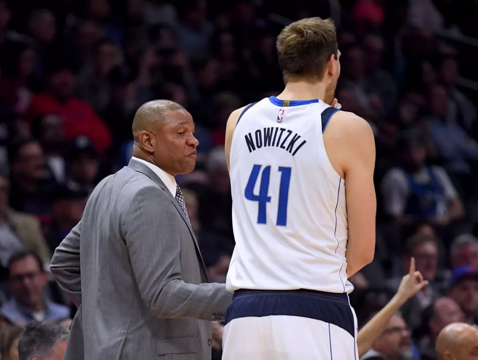Doc Rivers With a Classy Move to Honor Dirk Nowitzki During Game