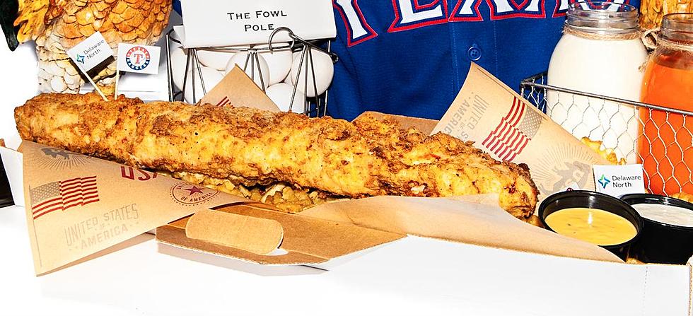 Texas Rangers Unveil Two Pound Chicken Tender for the 2019 Season