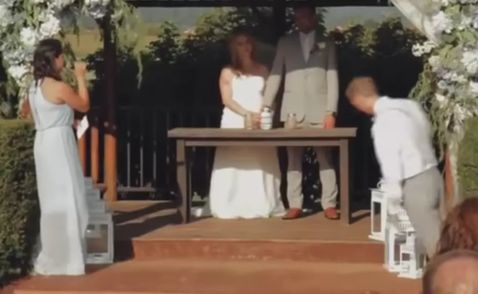 Best Man Faints and Does a Faceplant During Wedding Ceremony